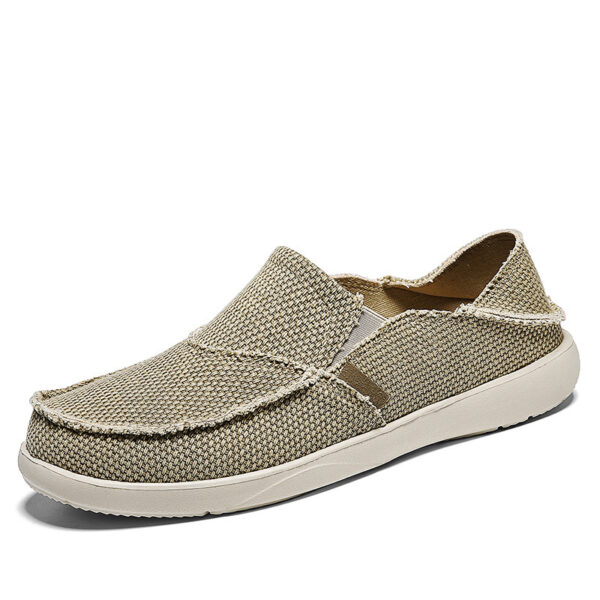 Stretch Strap Breathable Lightweight Canvas Shoes - Image 3