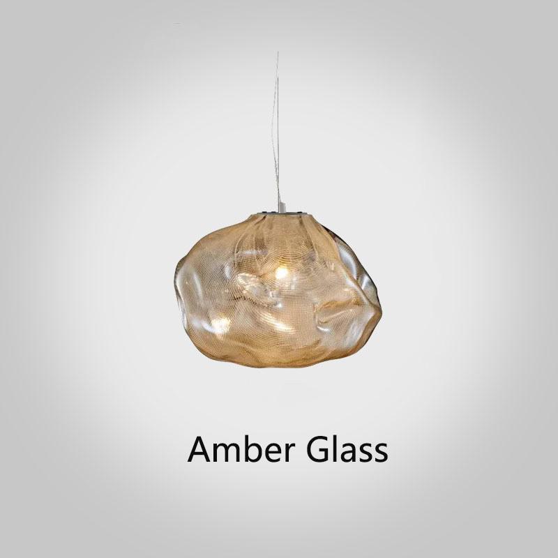 Postmodern Light Luxury Glass Decorative Chandelier - Image 3
