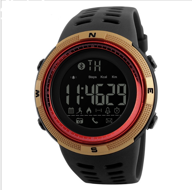 New waterproof smart Bluetooth camera step step electronic watch call reminder fashion men's table - Image 3