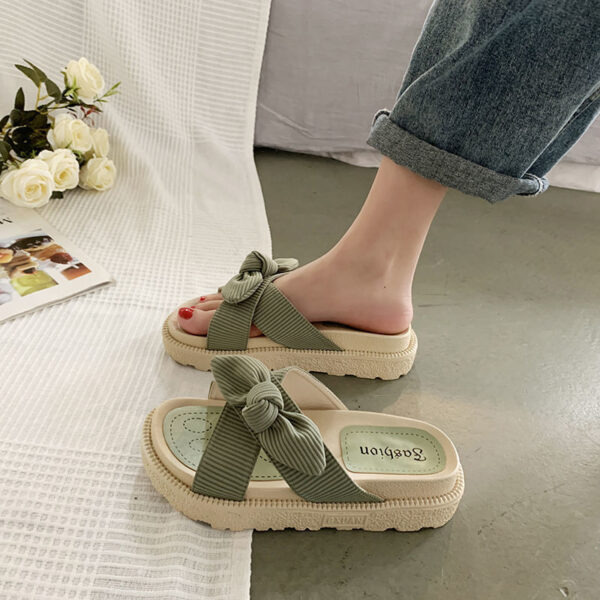 Women's Two Wear Flat Platform Sandals - Image 3