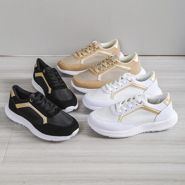 Women Sneakers Lace-up Sports Shoes - Image 4