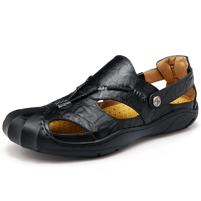 Baotou men's casual shoes sandals sandals outdoor sandal shoes wholesale on behalf of a collision trend - Image 3