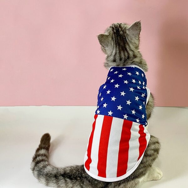 Independence Day Pet Thin Breathable Vest - Image 2