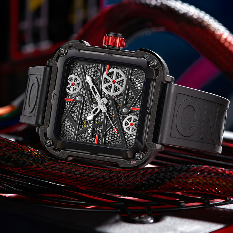 Fashion Mens Watch ONOLA Hollow Full Automatic Luxury Watches Men - Image 7