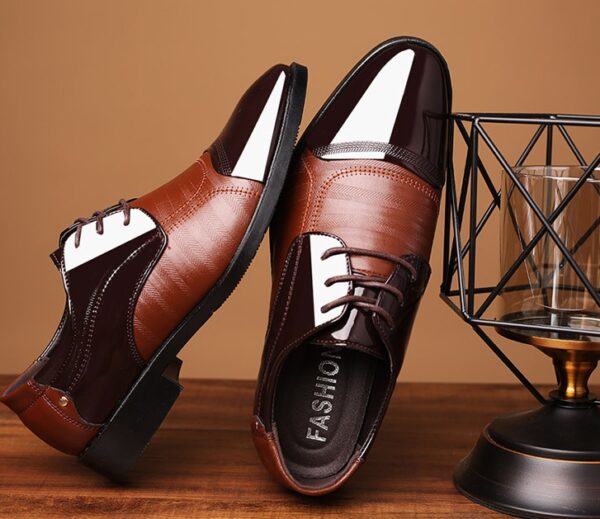 summer new shoes men's business dress large size shoes fashion hundred tower wedding shoes - Image 7