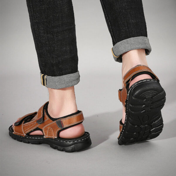 Summer Sandals Men's Velcro Sandals And Slippers - Image 8