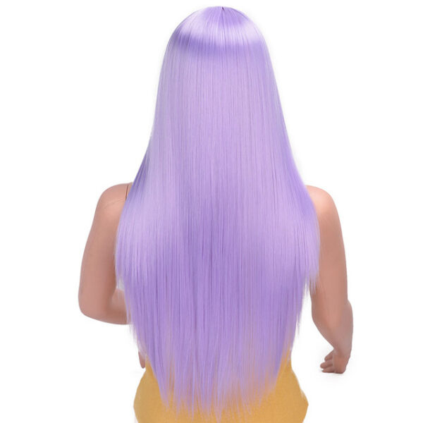 Women's fake long straight hair - Image 3