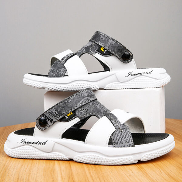 Summer Casual Outerwear Sandals And Slippers Beach Shoes Men - Image 7