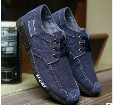 Old Beijing Cloth Shoes Leisure Men's Canvas Soft Sole Shoes - Image 6