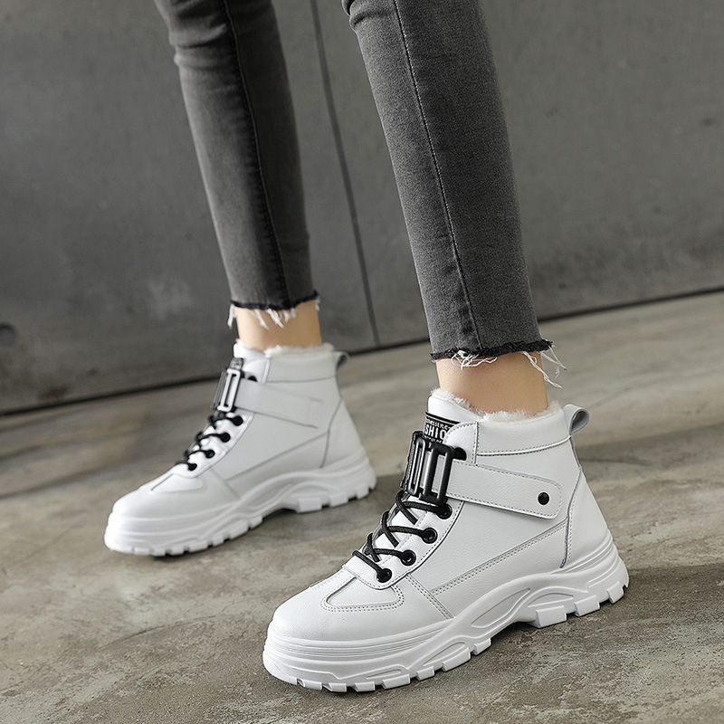New trendy shoes women's shoes student two cotton shoes women - Image 6