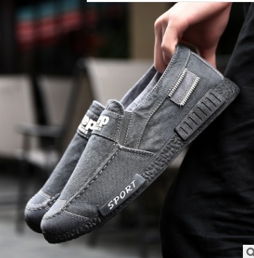Old Beijing Cloth Shoes Leisure Men's Canvas Soft Sole Shoes - Image 5