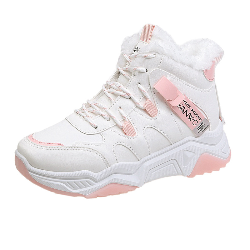 White Running Women Chunky Sport Shoes Woman Spring Summer Platform Sneakers - Image 3