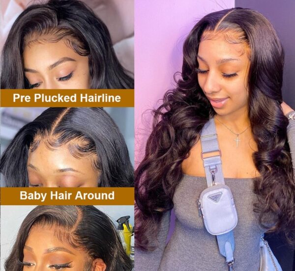 Body Wave Lace Front Wig For Black Women - Image 3