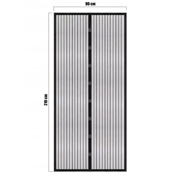 Curtain Door Magnetic Mesh Net Screen Easy Fastening Mosquito Fly Insects Bugs - Image 6