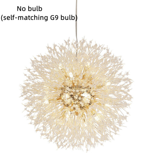 Dandelion Crystal Chandelier Restaurant Bedroom Clothing Shop Lighting - Image 4