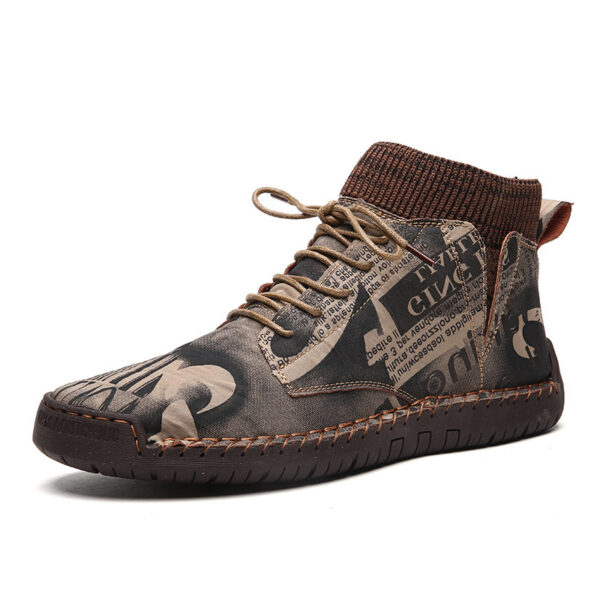 Socks high-top shoes men - Image 3