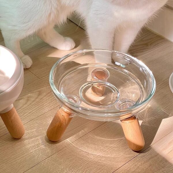 Not Easy To Knock Over Pet Bowl For Cervical Protection - Image 5