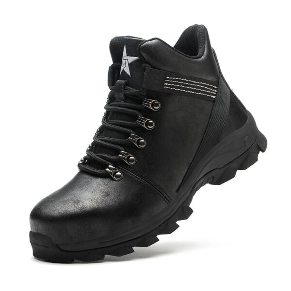 Flying Woven Light Work Shoes, Protective Work Shoes - Image 3