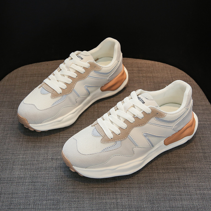 Autumn New Ins Korean Style Breathable White Shoes For Women - Image 10