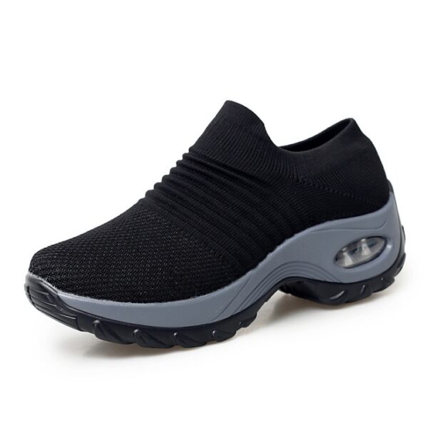 Casual Women's Lightweight Women's Platform Sneakers - Image 7