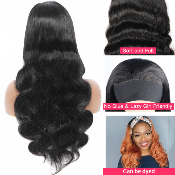 Women's New Ice Silk Hair With Head Cover Long Curly Wig - Image 6