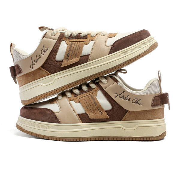 Student Breathable Versatile Sports Rubber Board Shoes Retro - Image 3