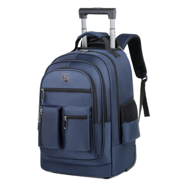 Trolley Backpack Ultra-light Trolley Bag Large Capacity Single-directional Wheel - Image 8
