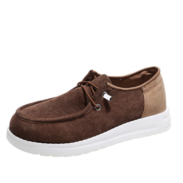 Flat Shoes Woman Breathable Elastic Band Casual Shoes Walking - Image 7