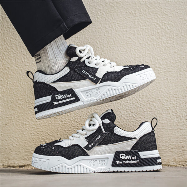 Breathable Casual Canvas Flat Shoes Men - Image 6