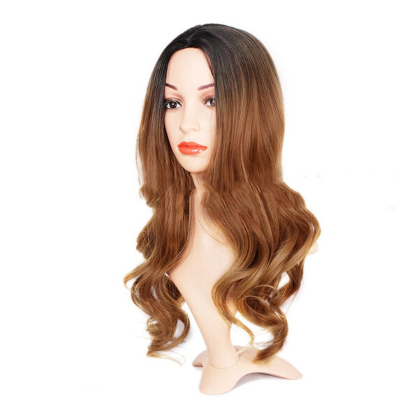 Wig foreign trade wig female gradient chemical fiber wig wig - Image 5