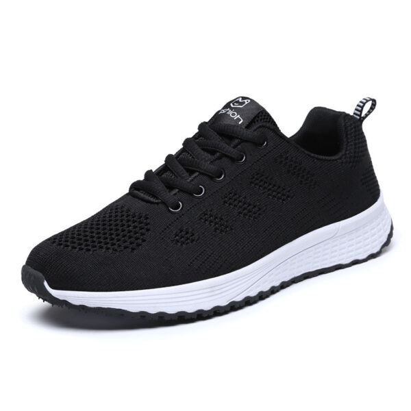 Plus Size Spring And Autumn Sneakers Women's Fly-kit Mesh Women's Shoes - Image 8