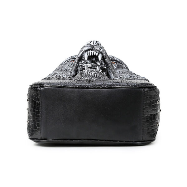 3D Wolf Head Student Backpack Korean Edition Bags Shoulder Bags for Men and Women - Image 4