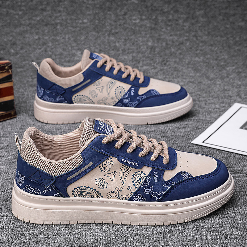 New Paisley Shoes All-match Fashion Low-top Spring Canvas Sports Board Shoes - Image 7