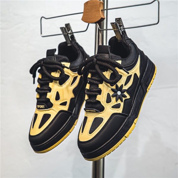 Korean Style Trendy Bread Shoes Men - Image 3
