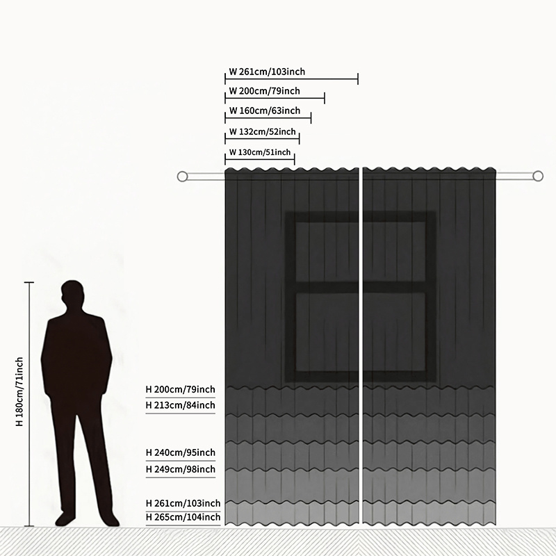 Modern Style Living Room European Hollow Embroidery Curtains Thickened Velvet Bedroom Light-proof French Windows 2-piece Set - Image 3