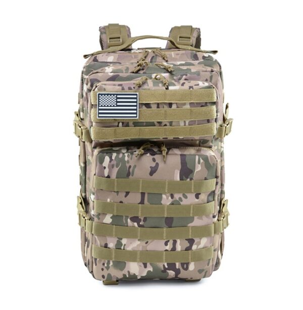 Sports Travel Backpack Army Fan Tactical Camouflage Backpack Sports Outdoor Backpack Travel Bag - Image 8