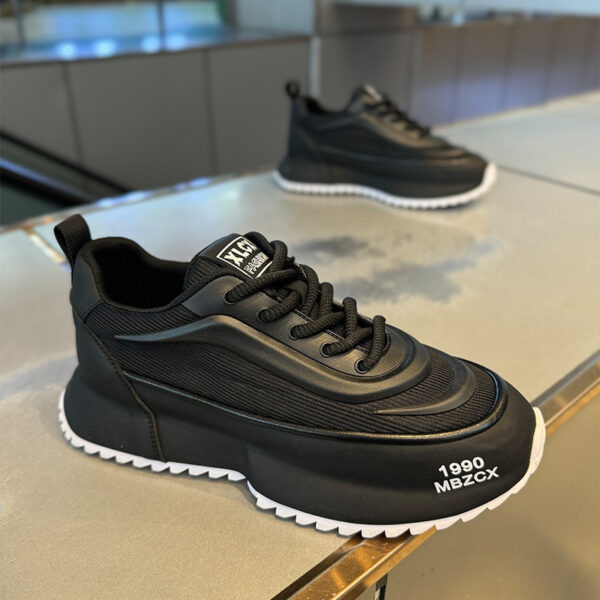 Spring And Summer Argan Running Sneaker Teenagers High-grade Fashion Brand Thick Bottom Increased - Image 4