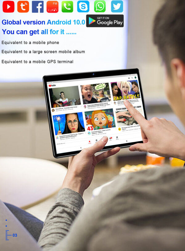 Voice Call HD Smart Game Tablet - Image 3