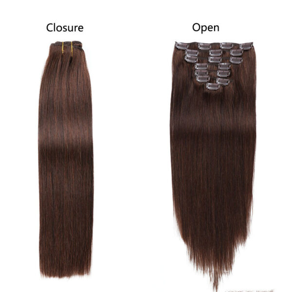 Non-marking hair extension live wig - Image 3