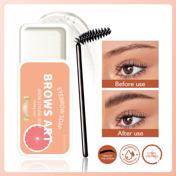 Iron Box Portable Three-dimensional Light Eyebrow Hair Styling Cream - Image 6