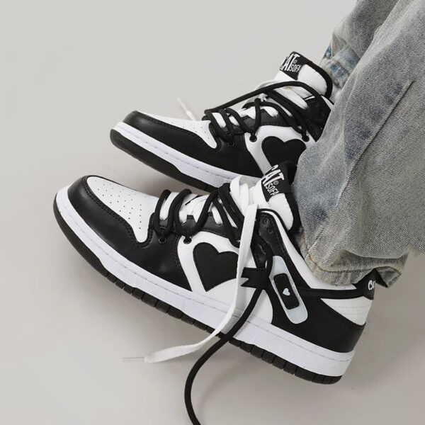 Band-Aid Niche Fashion Couple Shoes All-match Sports Skateboard Shoes - Image 9