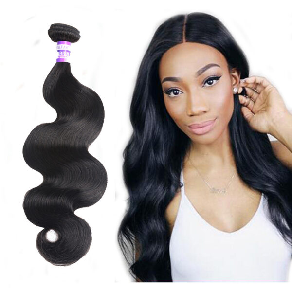 Body wave Brazilian hair curtain - Image 9