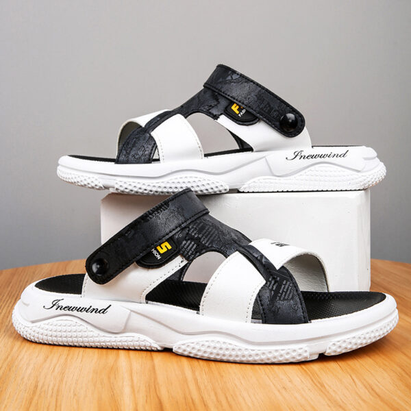 Summer Casual Outerwear Sandals And Slippers Beach Shoes Men - Image 2