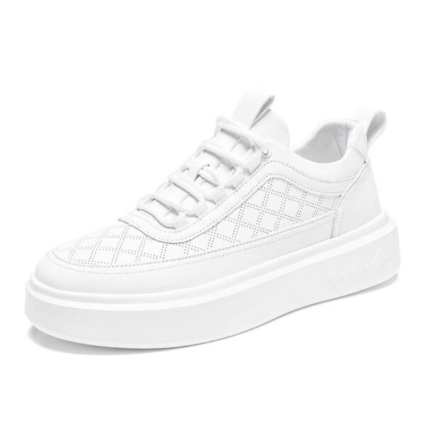 British Style Thick Soled Hollowed Out Breathable Casual Board Shoes - Image 7