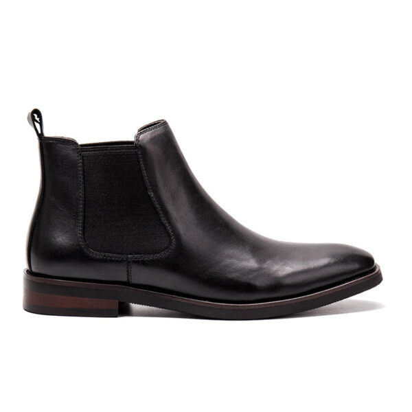 Brown Head Leather Business Shoes For Men - Image 2