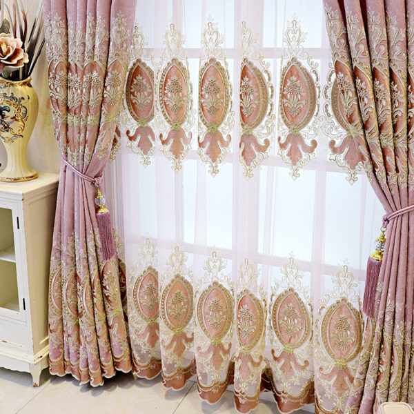 Atmospheric Living Room Floor Curtain Bedroom Full Blackout - Image 3