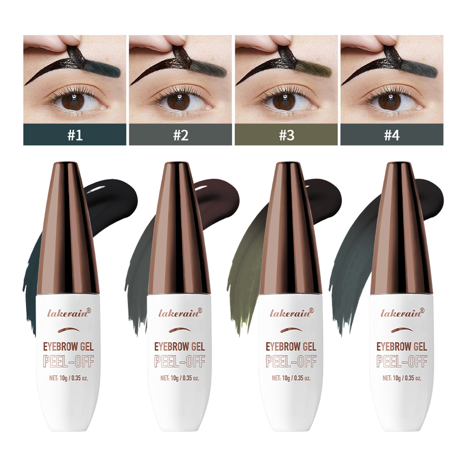 Wild Eyebrow Three-dimensional Waterproof Sweat-proof Not Easy To Fade Eyebrow Cream - Image 6