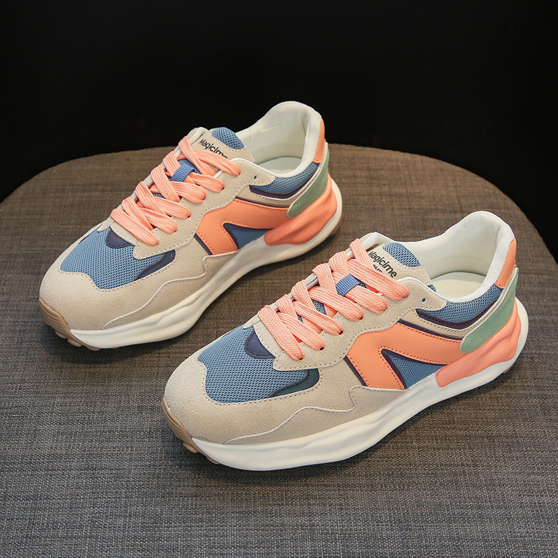 Autumn New Ins Korean Style Breathable White Shoes For Women - Image 5