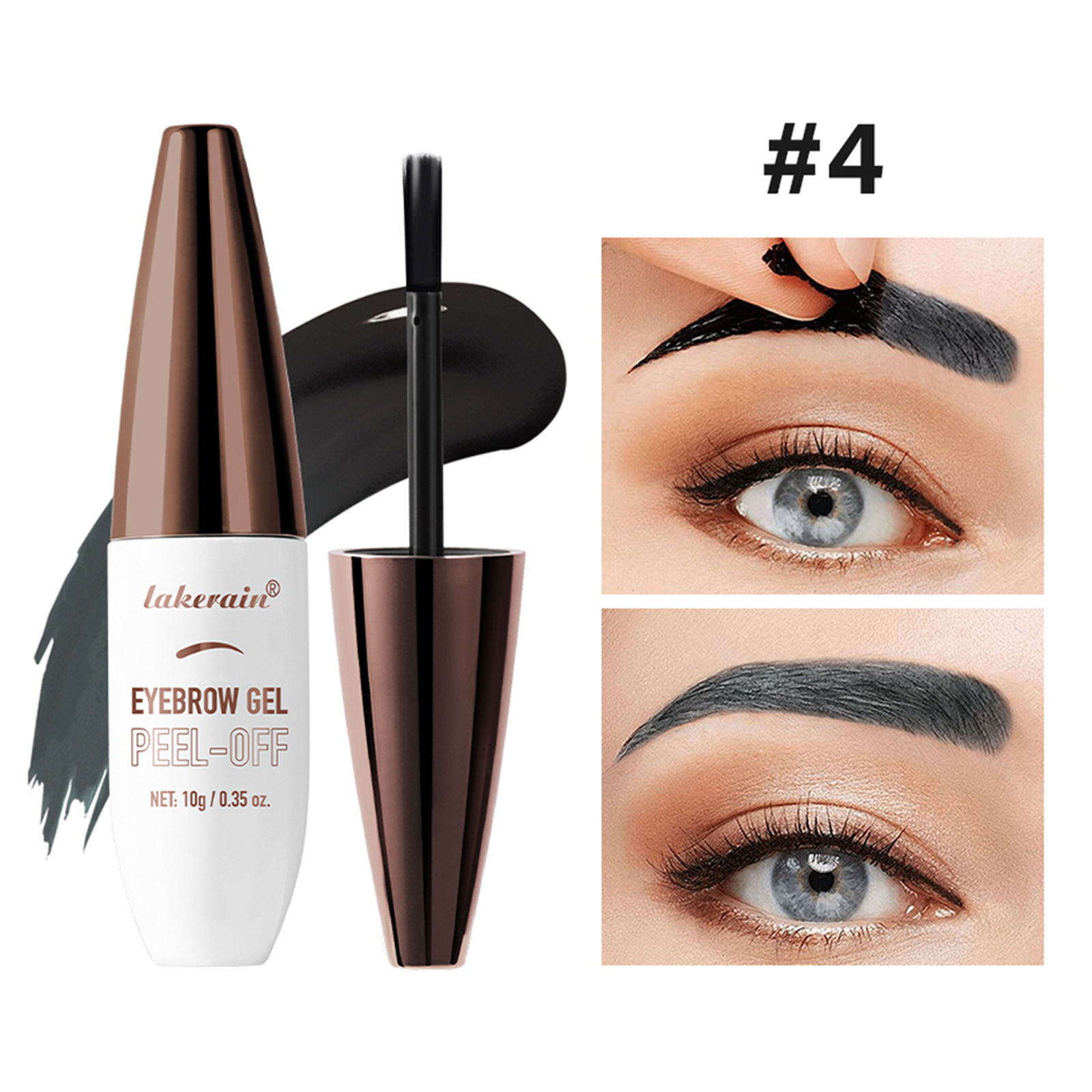 Wild Eyebrow Three-dimensional Waterproof Sweat-proof Not Easy To Fade Eyebrow Cream - Image 2