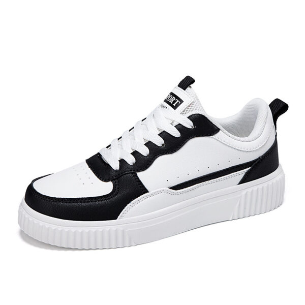 Breathable Versatile White Shoes Korean Style For Students - Image 5